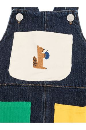 Salopette in denim Hungry Squirrel BOBO CHOSES KIDS | B224AB078.